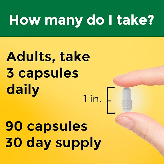 Nature Made Magnesium L-Threonate with Vitamin C &amp Vitamin D3 Provides 130 mg of Mag from 1800 mg Magnesium L Threonate Cognitive Support Magnesium Supplement 90 Capsules 30 Day Supply