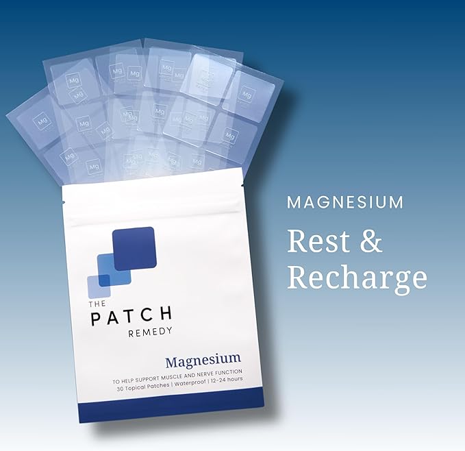 The Patch Remedy Magnesium Patch | Magnesium Glycinate | 30 Patches