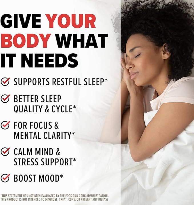 10X Health Optimize (Daily) &amp Sleep (PM) Bundle - Methylated Multivitamin Capsules + Magnesium L Theanine &amp Melatonin
