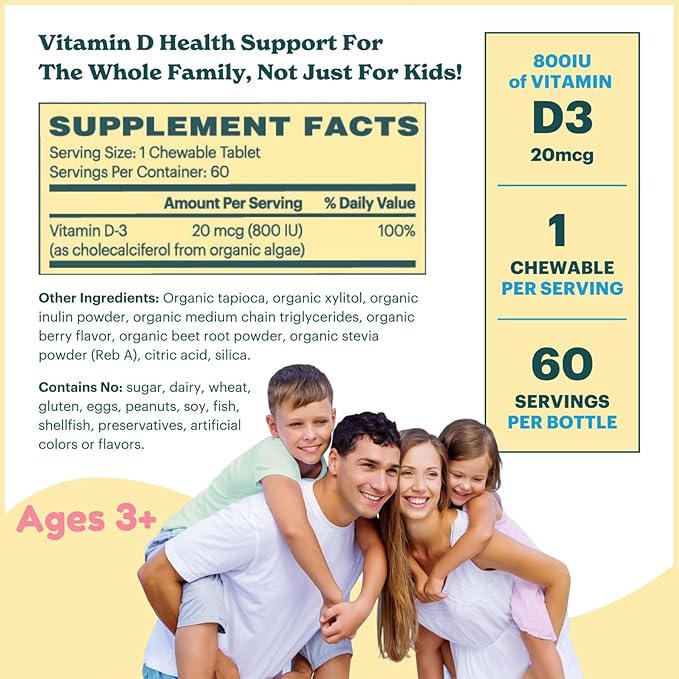 Powerful Immune Protection Bundle | 14 Probiotic Strains Prebiotics Vitamin D Vitamin C | for Kids Ages 4+
