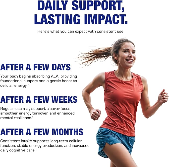 Alpha Lipoic Acid 300mg - Clinical Formula ALA Supplement for Liver Eye Brain Mitochondria Energy Antioxidant &amp Nerve Support - Non-GMO Soy Free &amp Easy to Swallow Softgels - 60 Servings