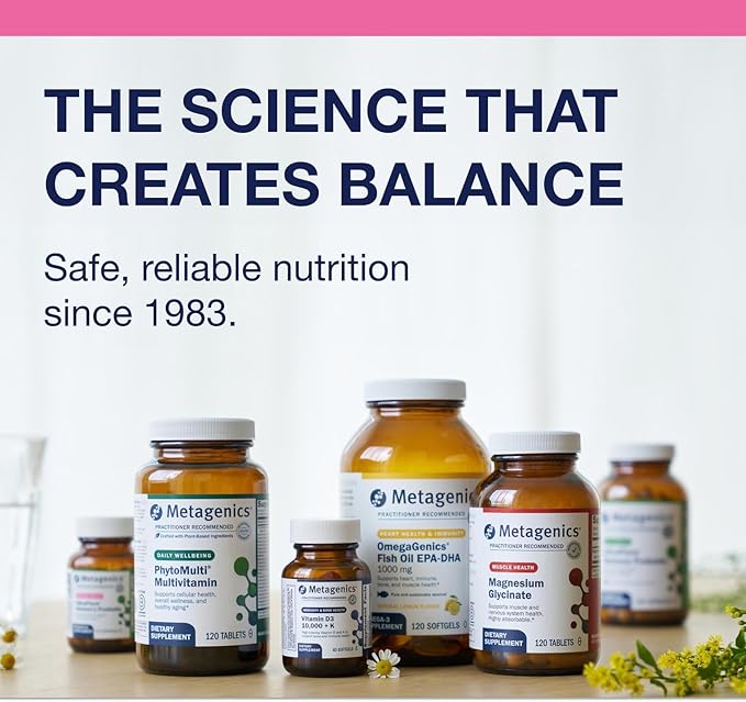 Metagenics Wellness Essentials Women’s - Daily Packets* - Multivitamin Omega‑3s &amp Antioxidants for Bone Immune &amp Energy Support* - Non‑GMO Gluten‑Free - 30 Packets