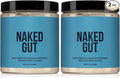 NAKED Gut - Daily Gut Health Supplement - Natural Gut Health Powder for Gut Cleanse Digestive Support GMO-Free Soy-Free Gluten-Free Vegan and Hypoallergenic 40 Servings (Pack of 2)