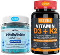 Vitamin D3 20000 IU + K2(MK7) 200mcg L-MethylFolate 15mg &amp Methyl B12 Gummies