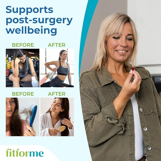 FitForMe Bariatric Multivitamin Tailored for Gastric Sleeve Surgery – One-a-Day Capsule 3-Month Supply 90 Count Easy-to-Swallow WLS Optimum Capsule Scientifically Formulated – for Men &amp Women