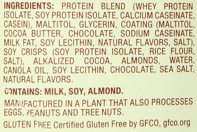 ThinkThin High Protein Bar Brownie Crunch 60 g Bars 10 Count