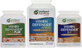 Vision Defender Plus &amp BP &amp Omega Supreme Eye Care Bundle – Eye Supplements with AREDS2 (inc. Lutein Zinc) Meso-Zeaxanthin Bilberry Pine Bark Omega-3 Fish Oil (EPA DHA). Made in UK