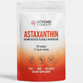 Astaxanthin 12mg Supplement - 120 Softgels Fresh Microalgae Source Non-GMO &amp Gluten-Free Antioxidant Eye Skin and Wellness Support