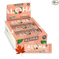 Aloha Organic Maple Sea Salt Protein Bar 12 ct
