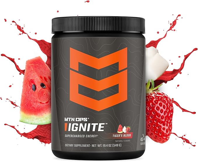 MTN OPS Magnum Clear Strawberry Watermelon &amp Ignite Tiger's Blood Bundle