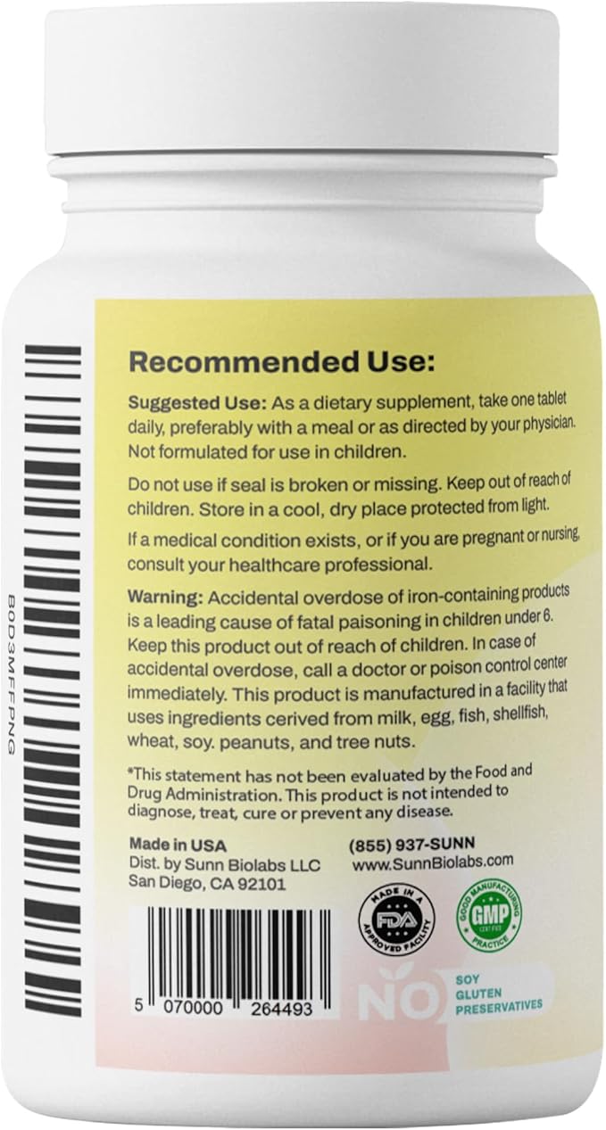 MULTIRIGHT | Low Acid MULTIVITAMIN | Bladder-Friendly | 14 Vitamins &amp 14 Minerals | pH Balanced | Easy on Digestion-Less Acidic | Buffered Vitamin C | 90 Tablets