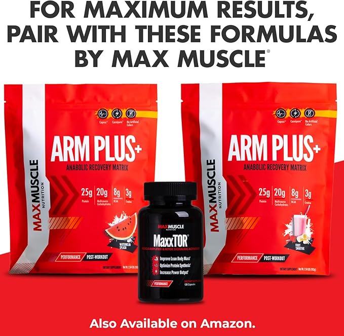 Max Muscle Maxpro Elite Whey Protein Powder | 30g Protein | 0g Sugar | 6.6g BCAAs | Micellar Casein Cold Filtered Whey Isolate Protein | Promotes Muscle Growth &amp Recovery (Strawberry Banana 2lb)