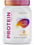 FoxyFit Protein for Her Vanilla Cupcake Whey Protein Powder with CLA and Biotin for a Healthy Glow (1.85 lbs)