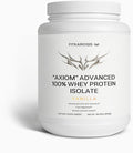 Axiom Advanced 100% Whey Protein Isolate – Vanilla | 22g Grass-Fed Whey Isolate Protein | Fast-Digesting | Supports Muscle Growth Recovery &amp Lean Strength | 28.4oz (805g)