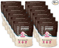 Boom Chocolata Cycle-Syncing Plant-Based Protein Powder | Pea &amp Pumpkin Protein | Gut-Friendly with Iron Fiber &amp Vegan Lactoferrin | Bulk Case of 12 (Phase 2: Luteal)