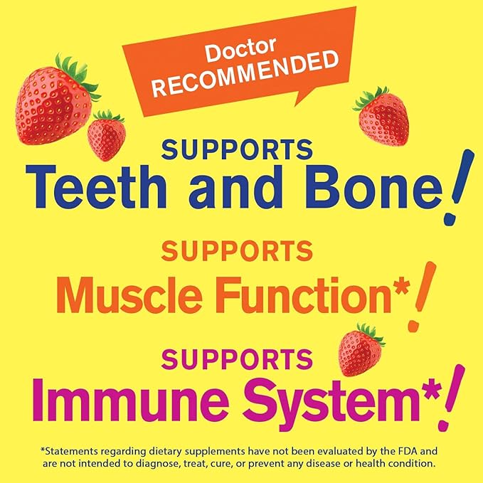 WellYeah Vitamin D3 5000 IU (125 mcg) Extra Strenght Gummies 2 Pack-for Immune Booster Teeth Support - Non GMO Gluten Free Nut Free Vegan - Strawberry Flavor - 60 Gummies