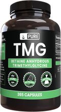 Pure Original Ingredients TMG (365 Capsules) No Magnesium Or Rice Fillers Always Pure Lab Verified