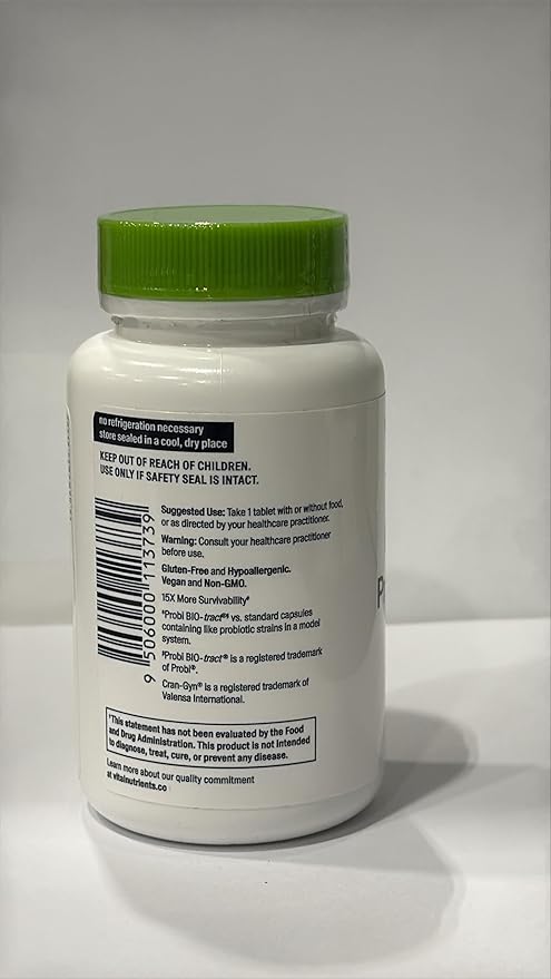 Hyperbiotics Vital Nutrients Pro Women Probiotics for Women | Vaginal Probiotics for PH Balance | Oral Probiotic for Vaginal Health and Urinary Tract Health | 6 Targeted Strains | 60 Vegan Tablets