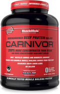 MuscleMeds CARNIVOR Beef Protein Isolate Powder Muscle Building Recovery Lactose Free Sugar Free Fat Free 23g Protein Rocket Pop 56 Servings