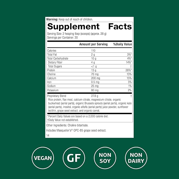 Standard Process SP Complete Dairy-Free - Rice Protein Powder for Amino Acid Support - Supports Gut Health Liver Function &amp Immune Health - Vegan Vegetarian &amp Gluten-Free - 2 lbs (907 g)