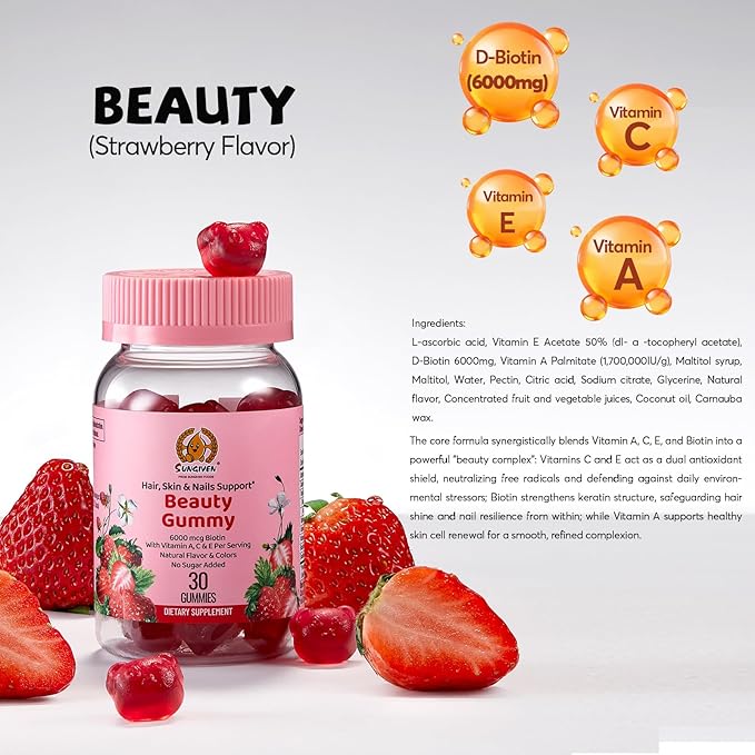 Women's Multivitamin Gummy Pack 3 Support for Hair Skin Nails Sleep Daily Health Vitamins A D C E Biotin Ashwagandha Folic Acid Adult Chewable Vitamin Berry Flavor 15 Day Supply - 90 Count