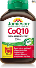 Jamieson CoQ10 250mg High Potency 30+15Sgels