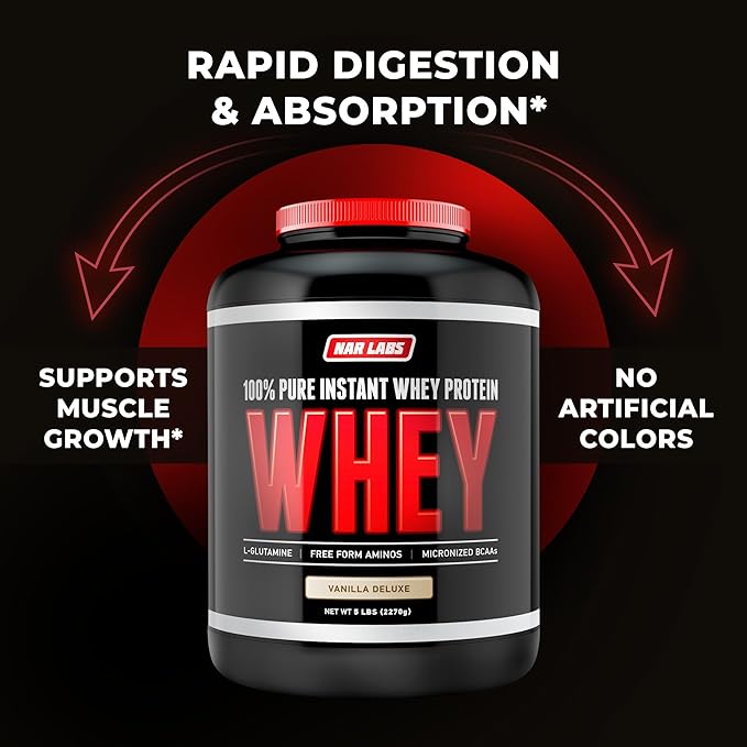 Pure Instant Whey Protein 5lbs (Vanilla Deluxe)