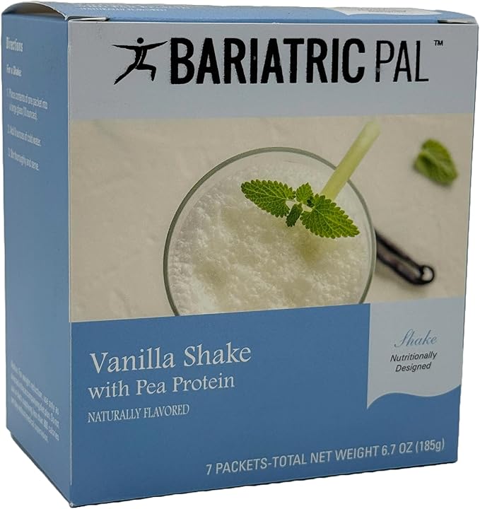 BariatricPal 15g Pea Protein Dairy-Free Shake - Vanilla (3-Pack)