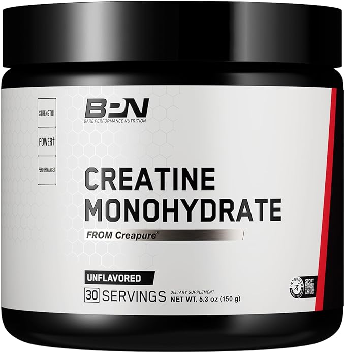 BARE PERFORMANCE NUTRITION BPN Whey Blueberry Muffin Protein + Creatine Bundle