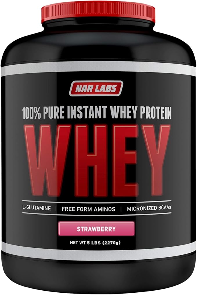 Pure Instant Whey Protein 5lbs (Strawberry)