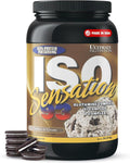 Ultimate Nutrition Whey Protein Isolate Powder with Glutamine Complex ISO Sensation 93 - Whey Protein Powder with Added Colostrum for Enhanced Recovery Immunity &amp Gut Health - Cookies N Cream 2