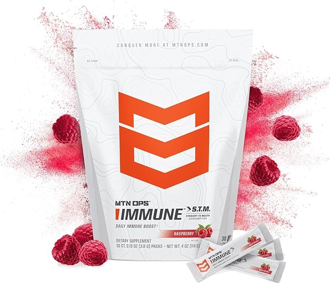 MTN OPS Immune STM Raspberry + Orange Citrus Bundle