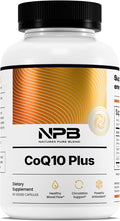 Nature's Pure Blend CoQ10 Plus – Antioxidant Formula with Arjuna &amp Shankhpushpi – CoQ10 Ubiquinol for Circulation Blood Flow &amp Energy – Coenzyme Q10 Supplement for Immune System – 60 Capsules