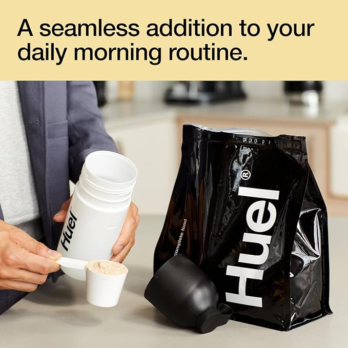 Huel Black Edition Bundle | Vanilla 40g Vegan Protein Powder + Shaker Bottle | Nutritionally Complete Meal | 27 Vitamins and Minerals Gluten Free | Lockable Lid to Avoid Spills | BPA Free