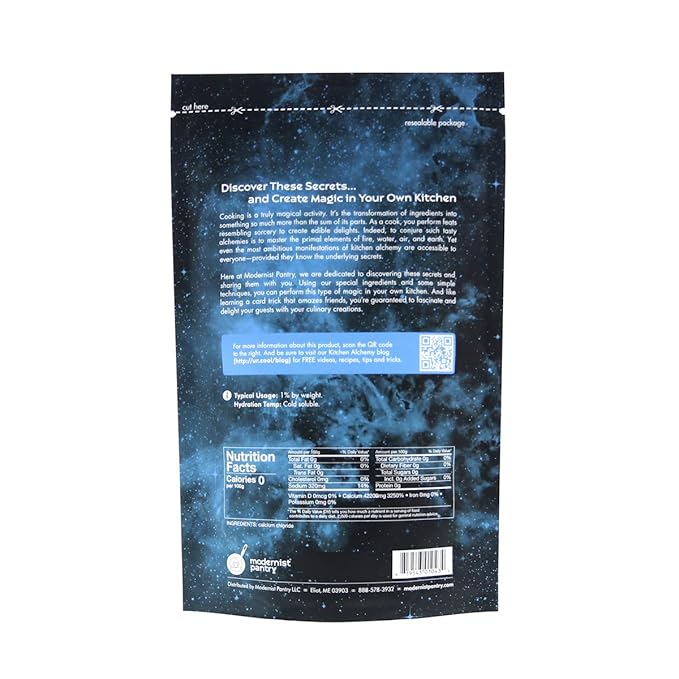 Pure Calcium Chloride ⊘ Non-GMO Vegan OU Kosher Certified - 400g/14oz