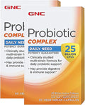 GNC Probiotic Complex - 25 Billion CFUs (30 Capsules)
