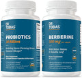 Dr. Tobias Probiotics 30 Billion CFU &amp Berberine 500 mg – Digestive &amp Metabolic Wellness Bundle