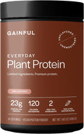 Gainful Everyday Plant Protein Powder 23g Plant Protein per Serving Unflavored Supports Strength Recovery and Balanced Nutrition Vegan Gut Friendly No Artificial Ingredients 14 Servings