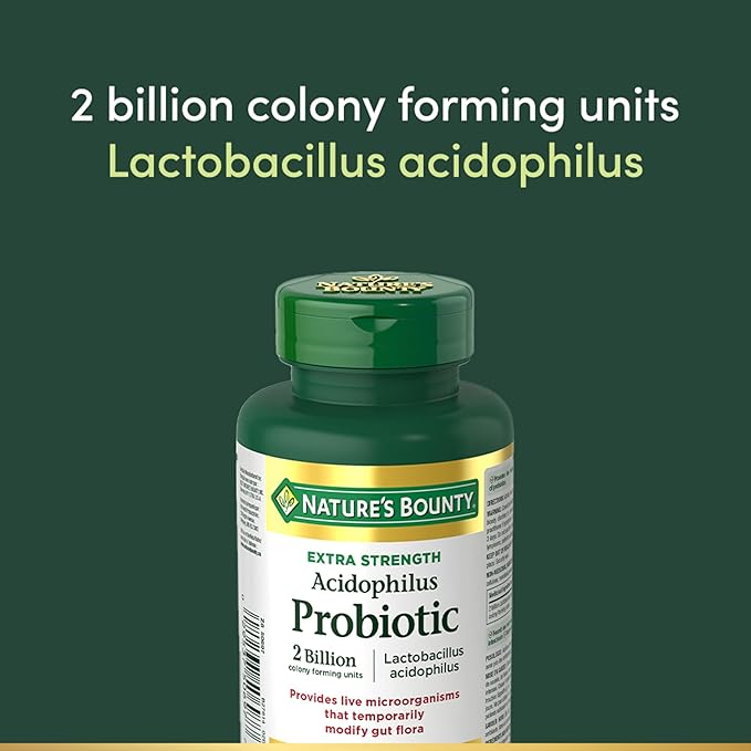 Nature's Bounty Acidophilus Probiotic 2 Billion 150 caplets