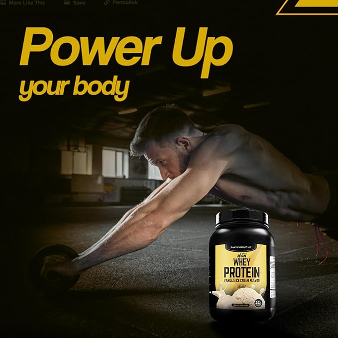 Whey Protein Powder Chocolate Fudge Ice Cream 1 Pound High Impact 100% Pure Whey Protein by McDuffie 5 Zion Perfect for for Muscle Recovery &amp Strength (1 Pound Chocolate Protein)