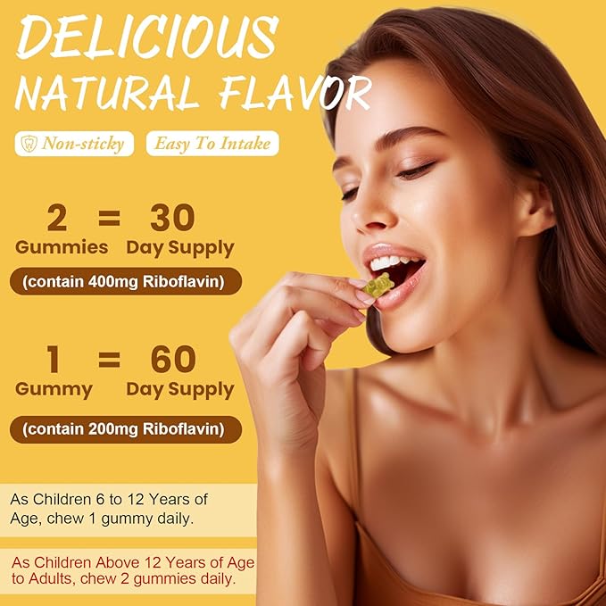 Multivitamin Filled Gummies for Women - Strawberry Flavor &amp Vitamin B2 Gummies - Natural Flavor