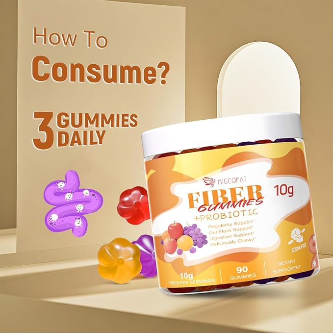 (Grape Apple Orange) Fiber Gummies+Grape Gummies