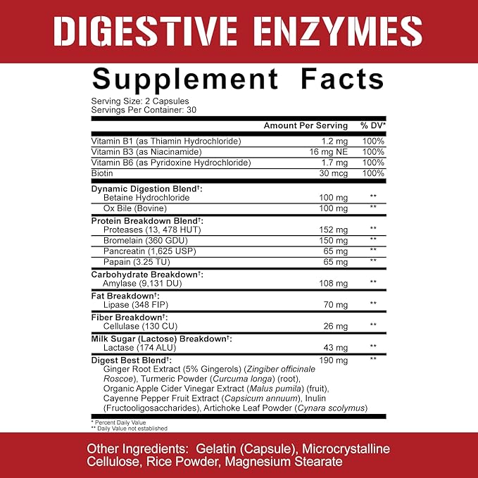 5% Nutrition Rich Piana Digestive Defender 2-in-1 Box with Probio-75 | Probiotic + Prebiotic &amp Diges-Ten Digestive Enzyme Formula (30 Svgs)
