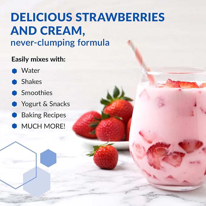 BioTrust Low Carb Lite 20 Grams of Grass-Fed Whey Protein Isolate 100 Calories ProHydrolase Digestive Enzymes Non-GMO Free from Soy and Gluten rBGH-Free (14 Servings) (Strawberries and Cream)