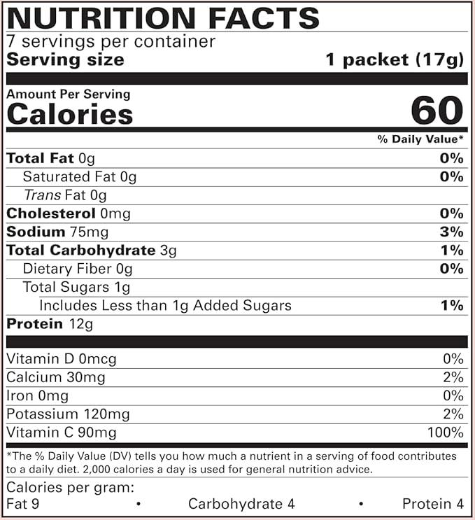 BariatricPal 12g Protein Aspartame-Free Fruit Drink - Orange (3-Pack)
