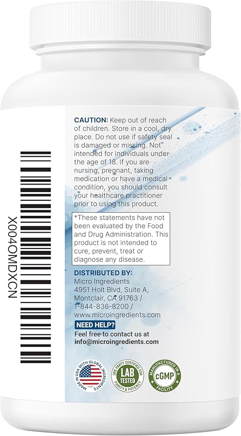 Micro Ingredients Pure Methylated Multivitamin for Men 240 Capsules | with Vitamin C D E B Complex + Methylfolate lycopene Saw Palmetto Ginseng &amp Maca | Men’s Daily Support | Filler Free