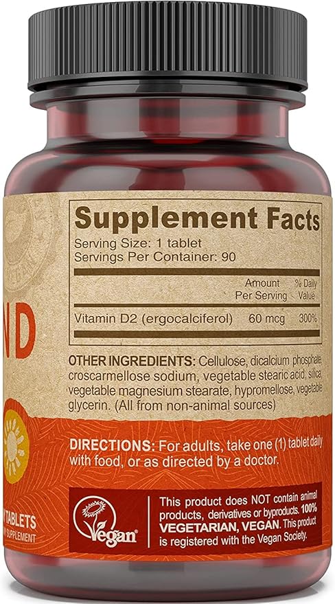 Deva Vegan Vitamins Vitamin D 800Iu Vegan 90 Tab12