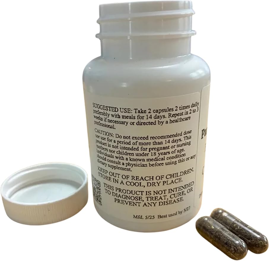 3D's Essentials Complete Gut Support - Activated Charcoal Black Walnut Blend Colon Support - 3 Bottles