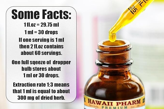 Psyllium Alcohol-Free Liquid Extract Psyllium (Plantago Ovata) Seed Glycerite Natural Herbal Supplement Hawaii Pharm 2x4 fl.oz