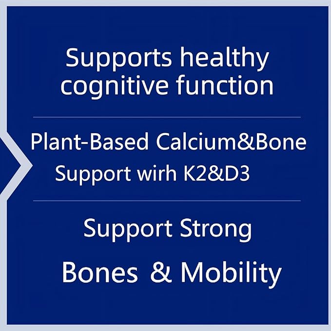 Calcium 500 mg with Vitamin D3 | 60 Softgels | Absorbable Calcium Supplement | Non-GMO Gluten Free Calcium Supplement